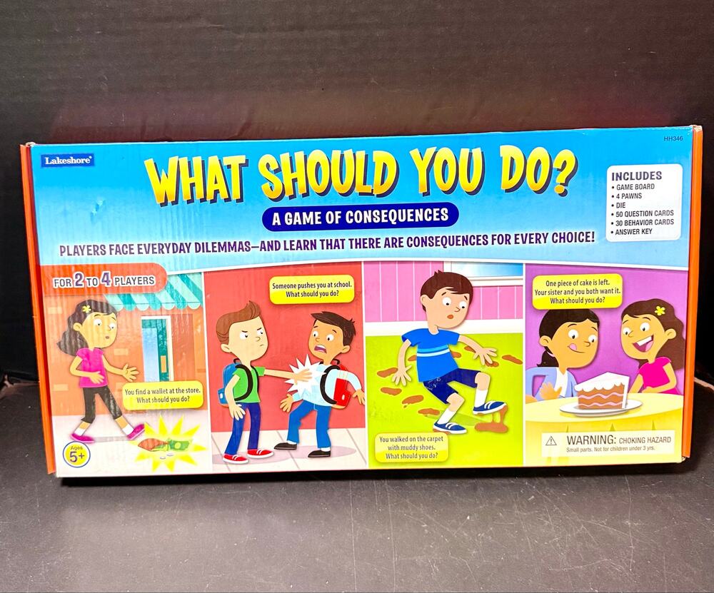 "What Should You Do? A Game of Consequences" by Lakeshore Learning Materials
